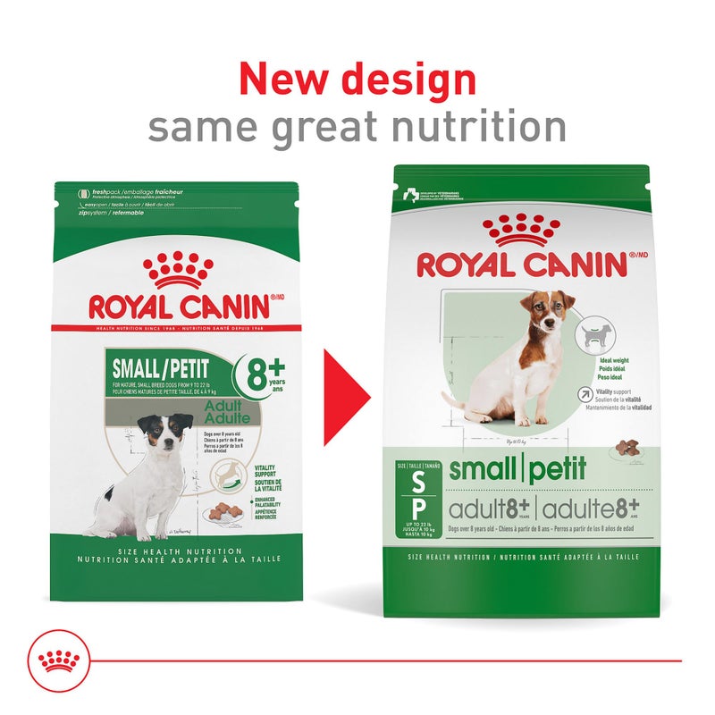 Royal Canin Size Health Nutrition Small 8+ Senior Dry Dog Food, 13 lb Bag - Image 2